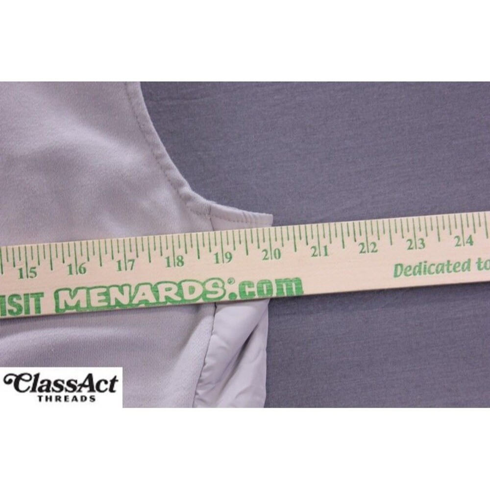 Zara Man Puffer Vest Gray Lightweight Sleeveless … - image 8